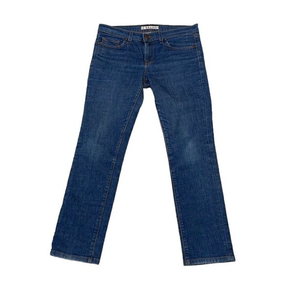 J Brand Pencil Leg Jeans Blue Denim Pockets Size 28 - Picture 1 of 13